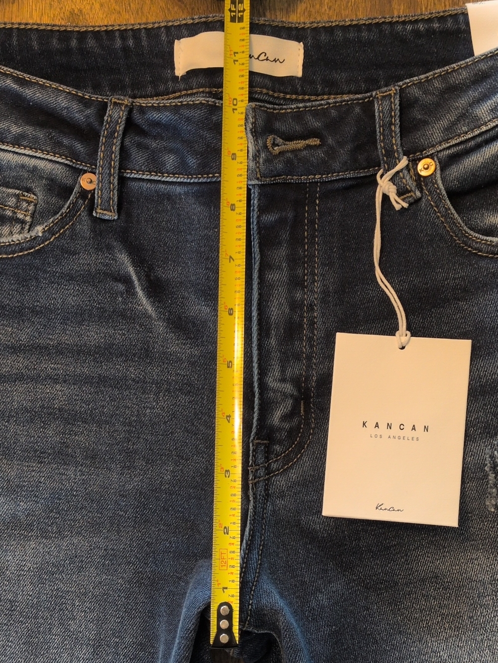 KanCan Dark Indigo High-Rise Skinny Jeans NWT! - Picture 9 of 9